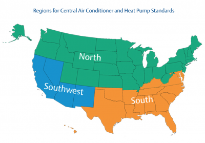New federal HVAC Regulations 2015, Department of Energy HVAC regulations, 14 SEER air condition requirements 14 SEER heat pump requirements, what you should know about your AC and heat pump